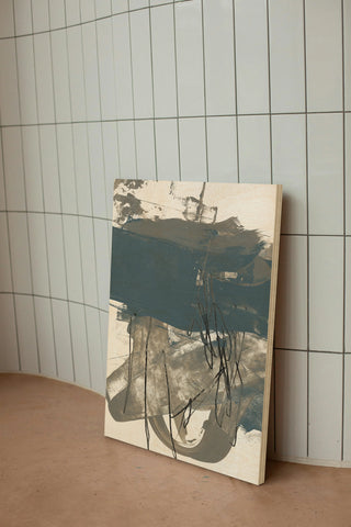 Blue & Grey Swipe I