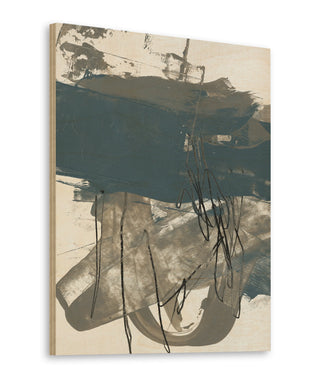 Blue & Grey Swipe I
