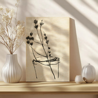 Naive Flower Sketch IV