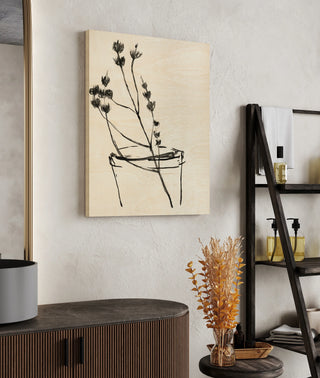 Naive Flower Sketch IV
