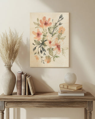 Peachy Pink Blooms II