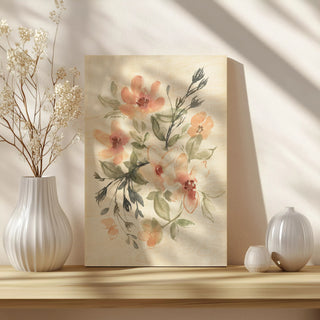 Peachy Pink Blooms II