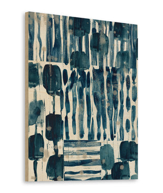 Indigo Patchwork I