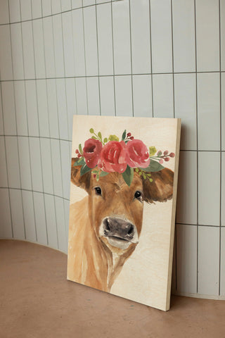 Flowered Cow I