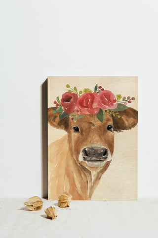 Flowered Cow I