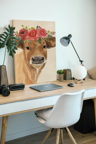 Flowered Cow I