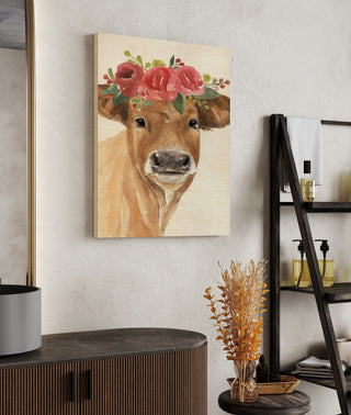 Flowered Cow I