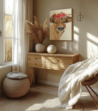 Flowered Cow I