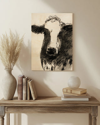 Cow Portrait Sketch II