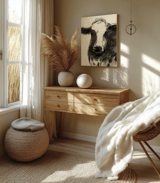Cow Portrait Sketch II