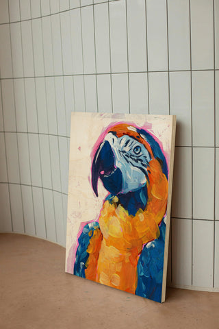 Pop Art Parrot I