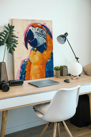 Pop Art Parrot I