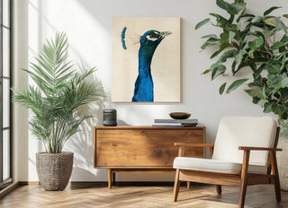 Peacock Portrait I