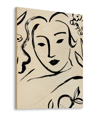 Matisse's Muse Portrait I