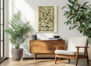 Sage Panel Motif II