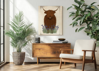 Highland Cow, Bluebell