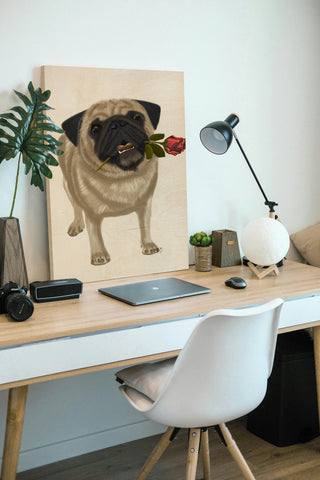 Pug and Rose