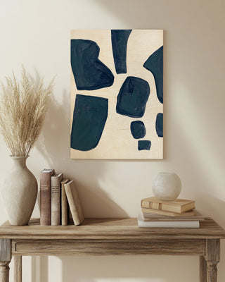 Blue Pieces I