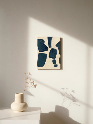 Blue Pieces I