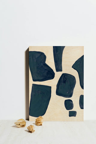 Blue Pieces I