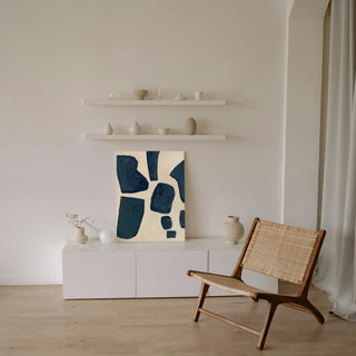 Blue Pieces I