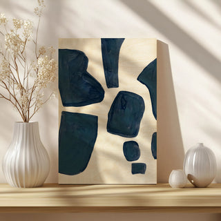 Blue Pieces I
