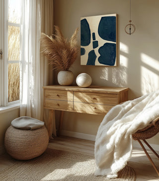 Blue Pieces II
