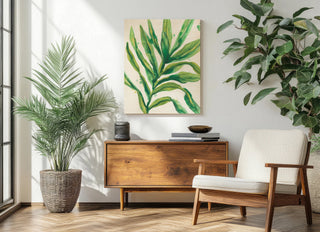 Parchment Palms I