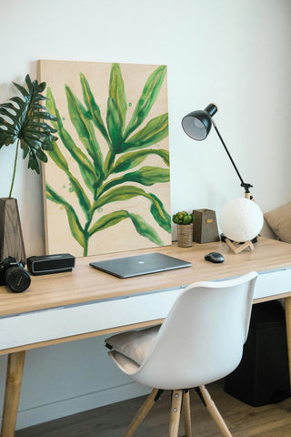 Parchment Palms I