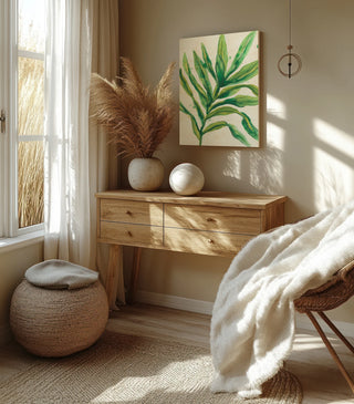 Parchment Palms I