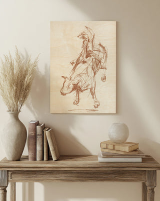 Rodeo Gestures in Sepia I