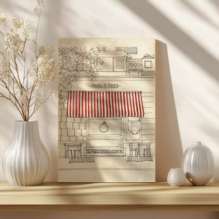 Striped Awning II