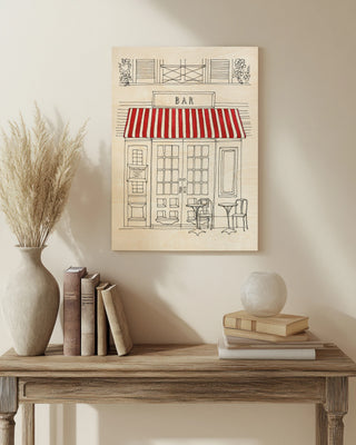 Striped Awning III