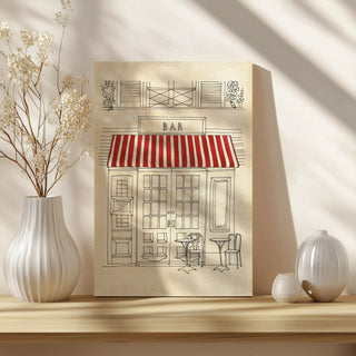 Striped Awning III