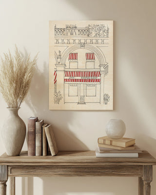 Striped Awning IV