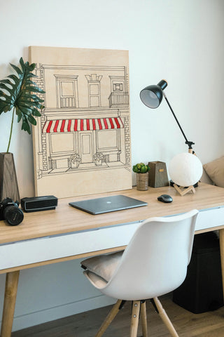 Striped Awning V