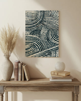 Pattern Maze in Ink I
