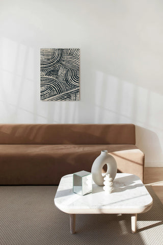 Pattern Maze in Ink I