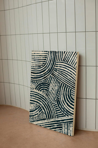 Pattern Maze in Ink I