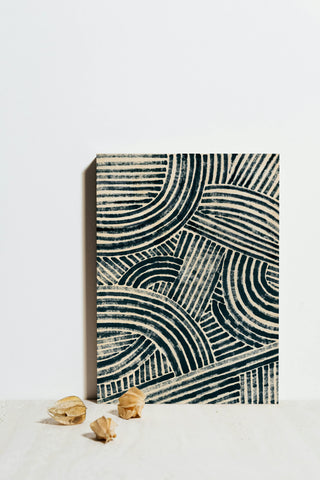 Pattern Maze in Ink I