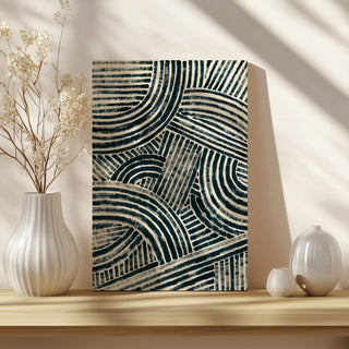 Pattern Maze in Ink I