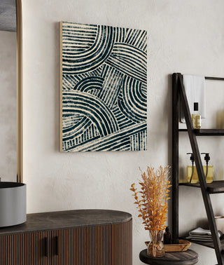 Pattern Maze in Ink I