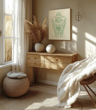 Mint Vases I