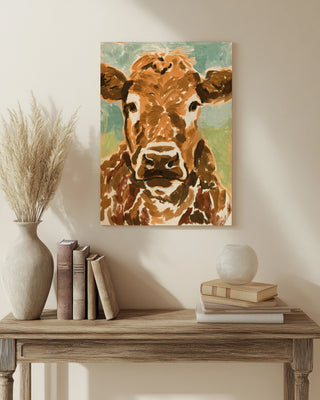 Brown Cow Portrait I