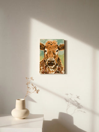 Brown Cow Portrait I