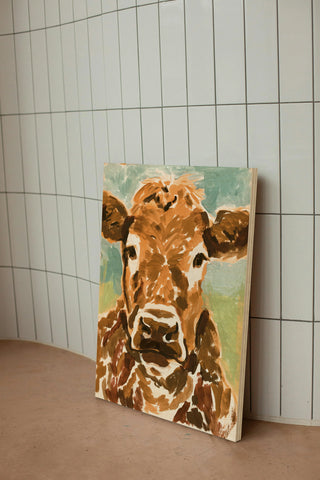 Brown Cow Portrait I