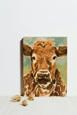 Brown Cow Portrait I