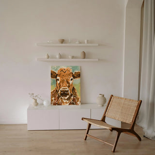 Brown Cow Portrait I