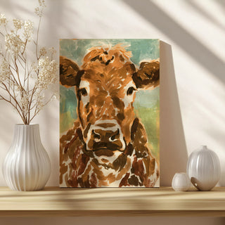 Brown Cow Portrait I