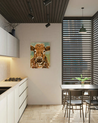 Brown Cow Portrait I